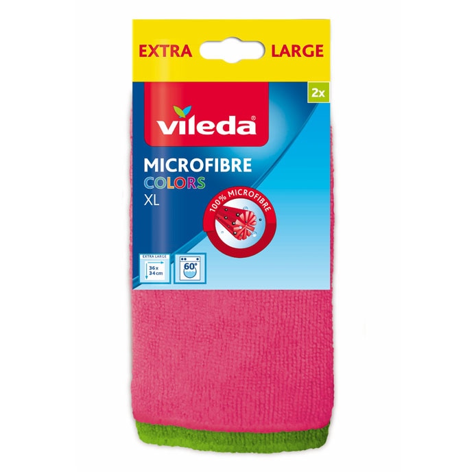 Vileda Colors XL mikroszálas törlőkendő - 2 db